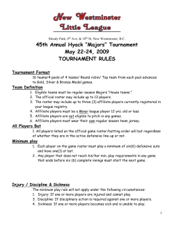 Thanks to all teams participating in &ldquo;The Hyack&rdquo; 2009