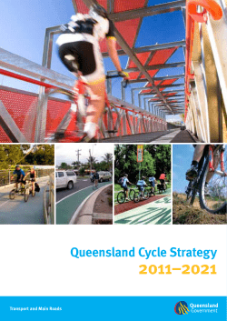 Queensland Cycling Strategy 2011-2021