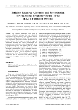 Efficient Resource Allocation and Sectorization