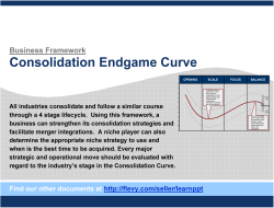 Consolidation Endgame Curve