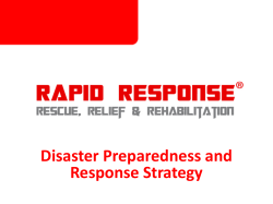 Emergency Preparedness and Planning Training