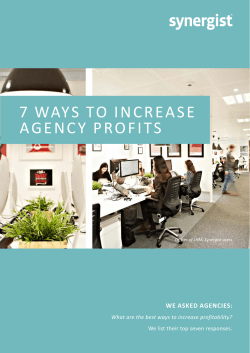 7 ways to increase agency profits
