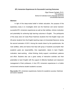 Cross-Cultural Immersion Experiences and Learning Outcomes set 27