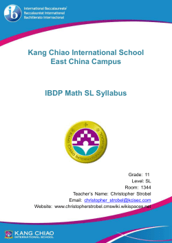 IBDP Class Essential Agreements - christopherstrobel