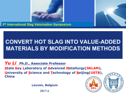 Separate utilization of heat and mass Hot Liquid