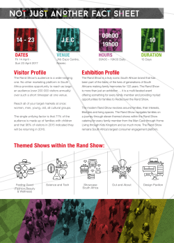 Not Just anOther Fact Sheet