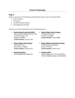 Proof of Citizenship Step 1: