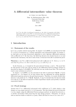 A differential intermediate value theorem