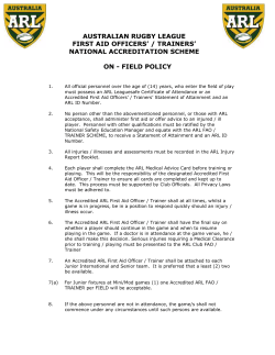 australian rugby league