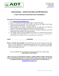 Greenshades &ndash; Online Pay Stub and W2 Retrieval