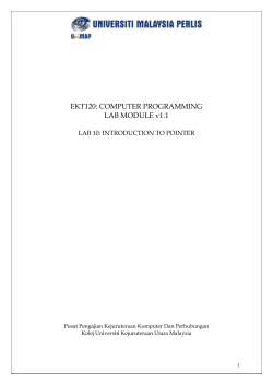 Lab 10 - UniMAP Portal