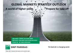 global markets strategy outlook