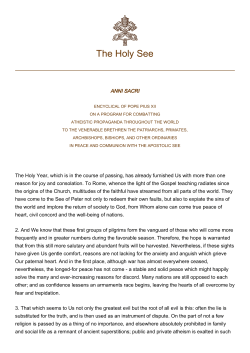The Holy See