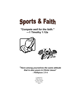 Prayer Guide - BLAA Home Page