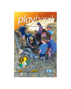 Playhere! Guided outdoor adventures happening in your County