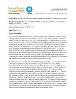 Marine and Atmospheric Research Hobart Laboratories: Castray