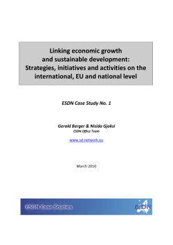 The Case study report aims to analyse more in depth the strategies