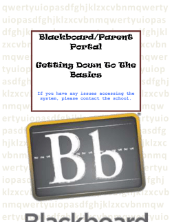 Blackboard/Parent Portal
