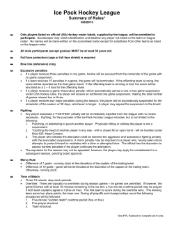 Ice Pack Hockey League