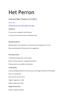 Het Perron Technical Rider Theatre (1-01