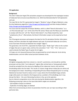 ITA application Background: This Inter