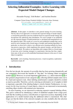 Selecting Influential Examples: Active Learning with Expected Model