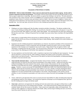 facility waiver - University of Nebraska Omaha