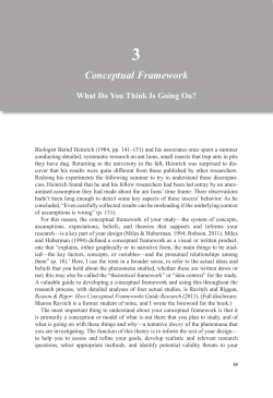 Conceptual Framework