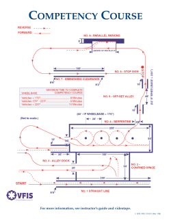 Competency Course Scoresheet