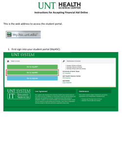 Accepting Financial Aid via the Student Portal