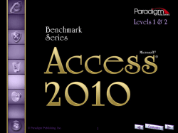 BM-Access2010-L2-C3-Presentation