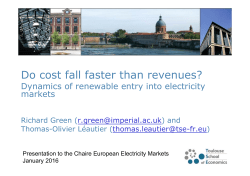 Do cost fall faster than revenues?