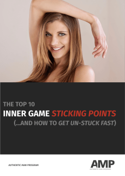 inner game sticking points