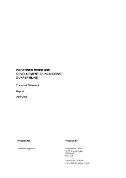 Proposed Mixed Use Development, Dunlin Drive, Dunfermline