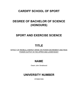 owain smallwood st09001839 school of sport university of wales
