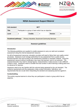 9677 Assessor guidelines