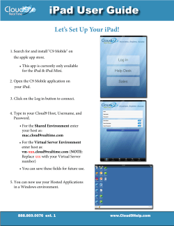 Let`s Set Up Your iPad!