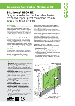 Preprufe&reg; pre-applied waterproofing membrane | GCP Applied