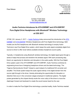 Audio-Technica AT-LP60 Press Release