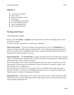 Objectives
