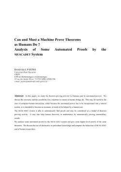 Can and Must a Machine Prove Theorems as