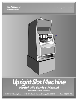 Upright Slot Machine
