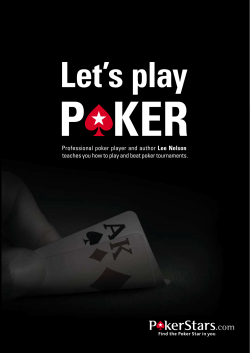 Let`s Play Poker