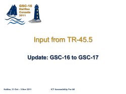 Continuing Cooperation on IMT Standardization Speaker(s)