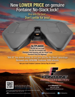 New LOWER PRICE on genuine Fontaine&reg; No
