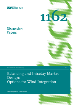 Balancing and Intraday Market Design: Options for