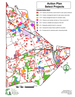 Action Plan Select Projects