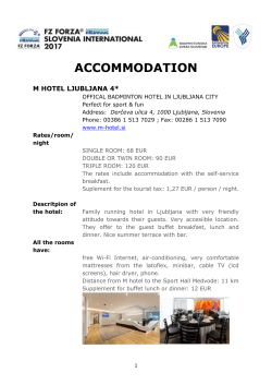 Accommodation form