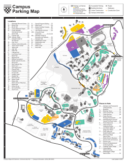 Campus Parking Map - University of Richmond