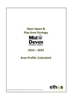 Culmstock - Mid Devon District Council